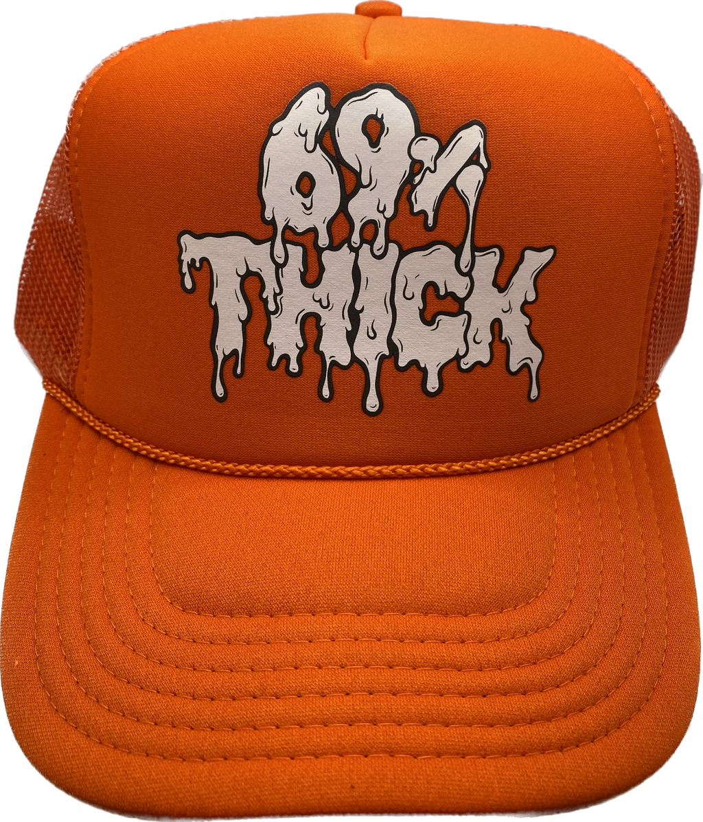 “69% THICK” 1 of 1 Orange Trucker