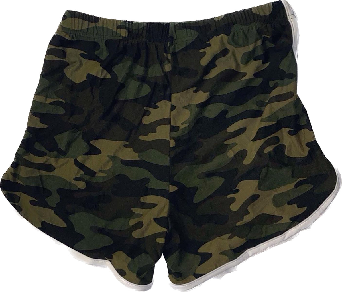 “Killer” Camo THICK Booty Shorts – DUMBTHICKDRIP