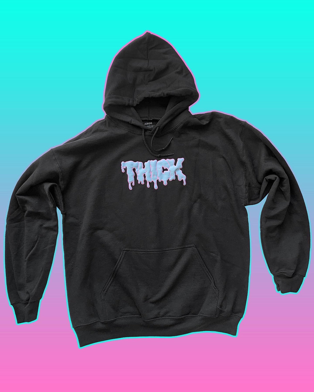 “Cotton Candy” THICK Puff Print Hoodie