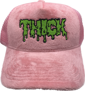 “Slime” 1 of 1 Embroidered Velvet Trucker