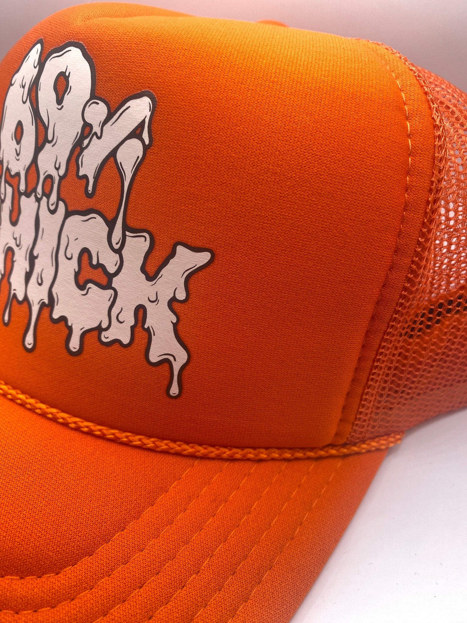 “69% THICK” 1 of 1 Orange Trucker