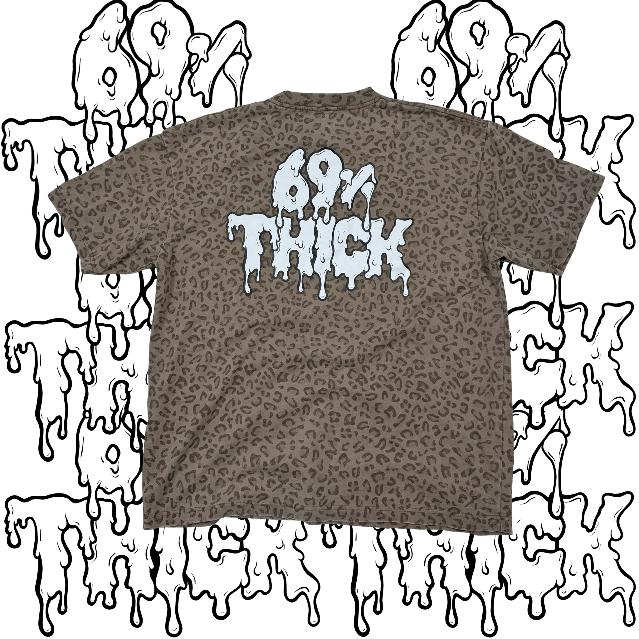 69% THICK VINTAGE LEOPARD TEE – DUMBTHICKDRIP