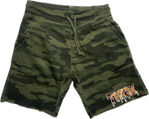 “KILLER” Camo Shorts