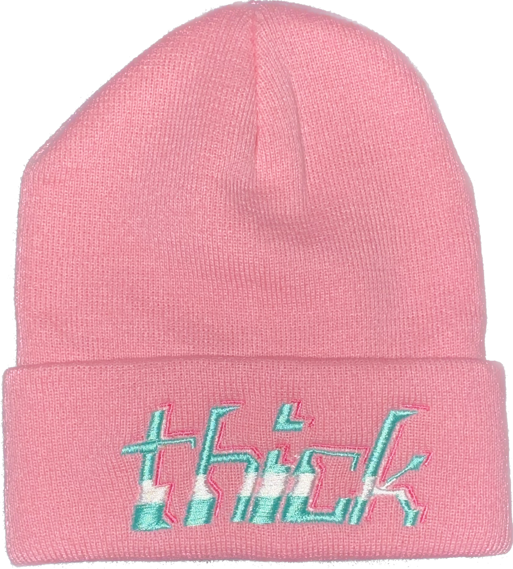 “RETRO” Pink Beanie