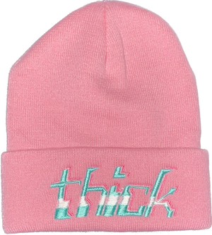 “RETRO” Pink Beanie