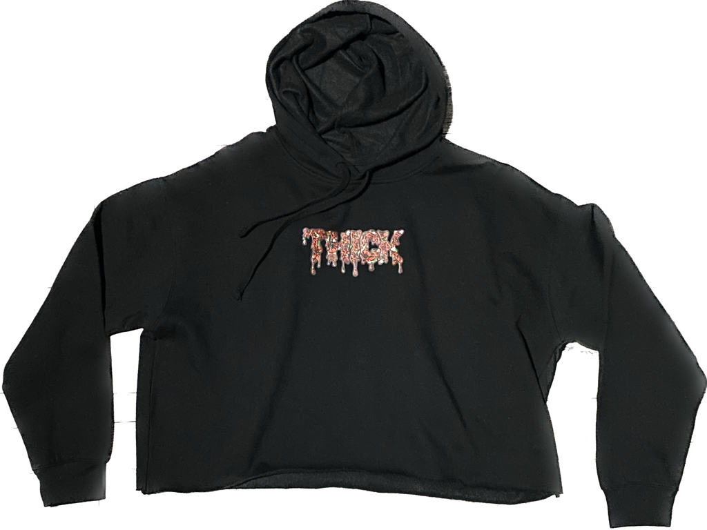 “FRAGRANT” Cropped Hoodie