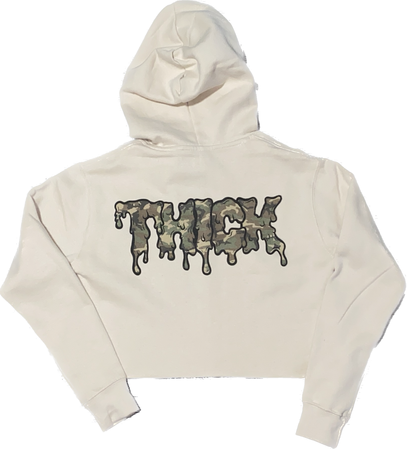 “CAMO” Cropped Hoodie