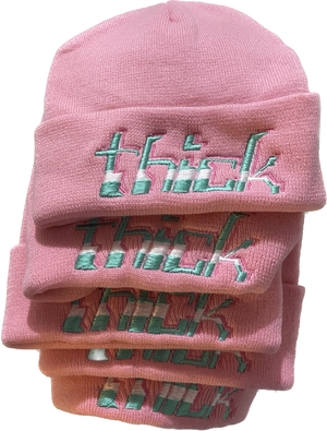 “RETRO” Pink Beanie