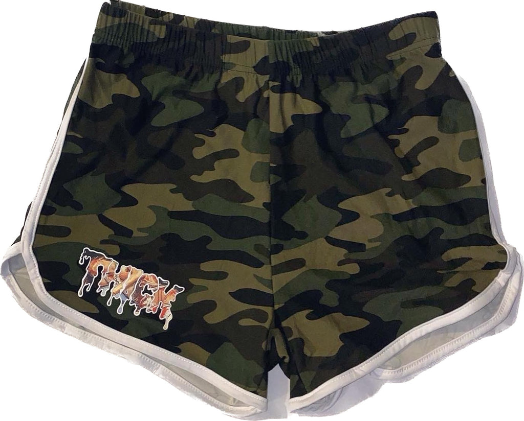 “Killer” Camo THICK Booty Shorts